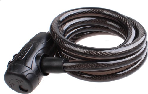 Fiets FALKX Kabelslot 12x180mm zwart-2