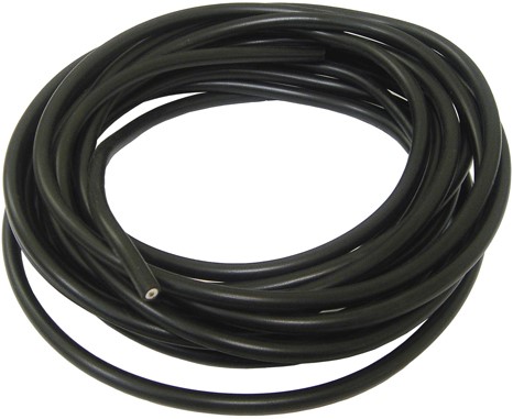 Bougiekabel (Dikte 5mm 1 Meter) Zwart Scooter / Brommer