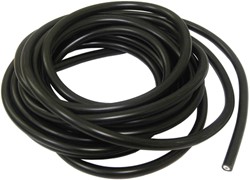 Bougiekabel (Dikte 7mm 1 Meter) Zwart Scooter / Brommer