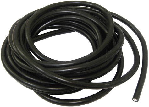 Bougiekabel (Dikte 7mm 1 Meter) Zwart Scooter / Brommer