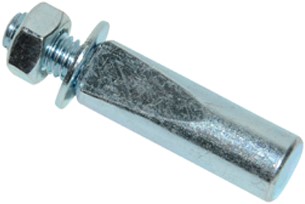 crankspie 9.5mm puch maxi / vespa citta / ciao / bravo / sip.stuk