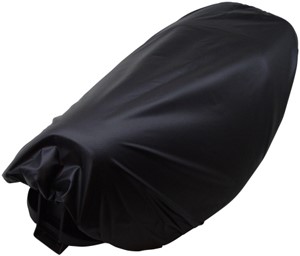beschermhoes buddyseat scooter zwart universeel kort model