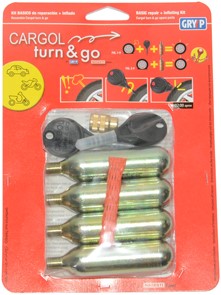 scooter banden reparatieset + lucht patroon grypp k008 + proppen Op=Op