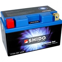Accu Shido YTX9L-BS 12volt 8Ah 150 x 87 x 105mm lithium ion LiFePo4