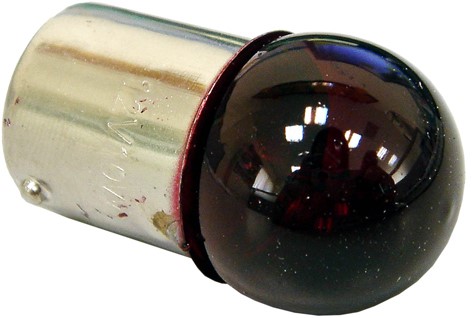 Lamp 12V 10W BA15S rood voor achterlicht Piaggio Zip 2000 / Peugeot Viva City Bouwjaar Na 2008