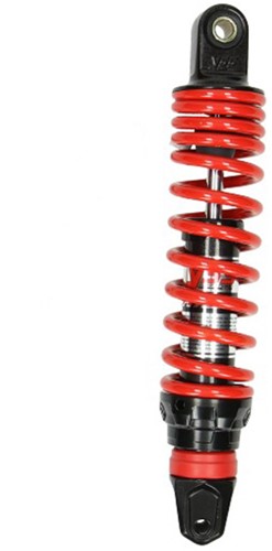 Schokbreker YSS DTG Hybrid S scooter 300mm Zwart/Rood