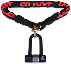kettingslot scooter citycat lengte 120cm 3*** ART gekeurd U-lock
