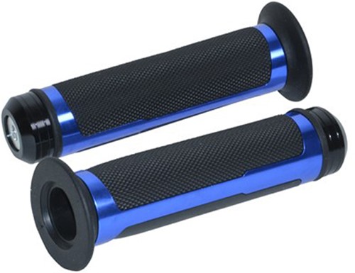 Handvat Set (SportLine) Scooter Zwart / Blauw (Inclusief balansgewicht)