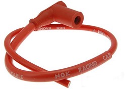 Bougiekabel (Ngk) Race + Bougiekap Siliconen