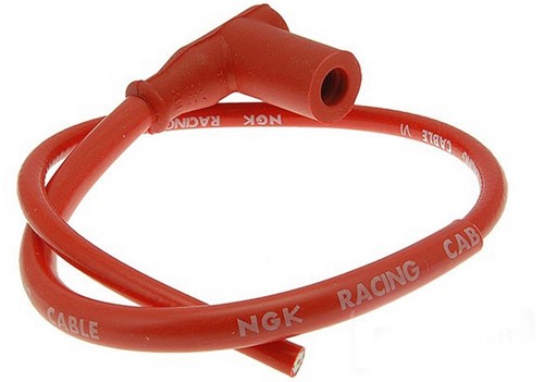 Bougiekabel (Ngk) Race + Bougiekap Siliconen
