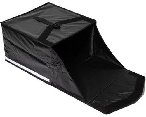 Pizzakoffer Warmhoud Tas Fiets / Scooter / Bromfiets [Opening Voorzijde]