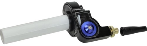 Gashandel Speedgas Zwart / Blauw Power1 Racing L-slag 