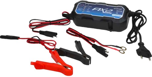 Acculader Axcell 6/12v Professioneel 2.0a - Geschikt voor Gel / Zuur / Lithium Accu