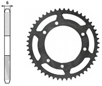 achtertandwiel 65T derbi senda R / rieju SMX / rieju MRX - 65 tands-2