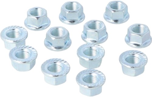 Achtertandwiel Moer Set Honda MB / MT / MTX / NSR / MBX - Maat m10x1mm - 12 Delig
