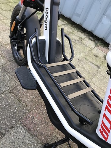 Drager Treeplankbeugel + greep Agm Goccia Origineel [Zwart]