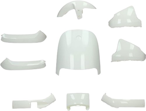 Kappenset voor Segway E110 / Segway E125 - Glans Wit - 9 Delig