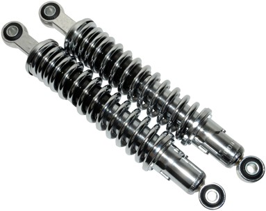 Schokbreker Set voor Honda MB / MT - Lengte 335mm - Chroom