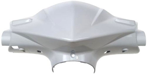 Stuurkap voor Sym Orbit 2 50 4T / Sym Xpro 50 4T - 2018 T/m 2020 - Glans Wit - Replica 53205-AAA-000-WD