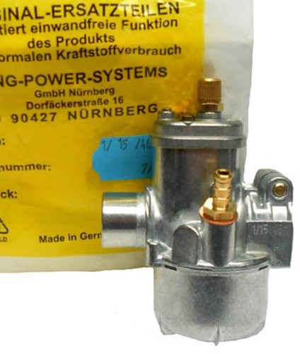 Carburateur 15mm Bing Puch Maxi / Zundapp / Kreidler [Origineel Bing]