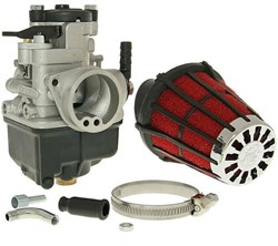 Carburateurset Malossi MHR 25mm Dellorto PHBL Gilera Runner 180 cc / Minarelli met Malossi E5 powerfilter 1611022