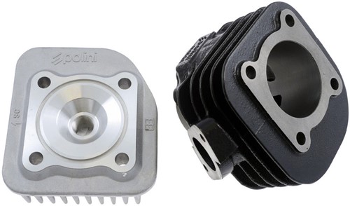 Cilinder Polini 70cc Polini Sport Yamaha Neos / Beta Ark / Aprillia Rally / Beta Ycon / Scarabeo / Malagutie F12 / Malaguti F15 / Yamaha Jog / Slider / Yamaha Why 166.0104-2