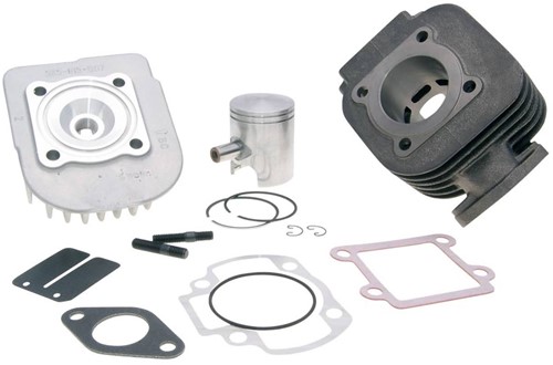 Cilinder Polini 50cc Yamaha slider / Mbk Booster / Mbk Stunt / Aprilia Amico / Yamaha Bws 166.0092
