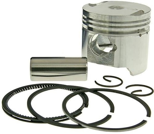 Zuiger 50cc 39mm Piaggio Zip 2000 4t / Aprillia Sport City 4t / Piaggio Liberty 4t / Vespa Lx 50 4t / Piaggio Fly 4t / Malaguti Centro 4t / Vespa S - 4t 2v Kleppen Motor
