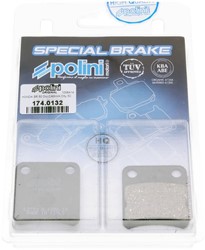 Remblokset Polini voor Honda / SYM / Peugeot / Yamaha / Baotian 174.0132