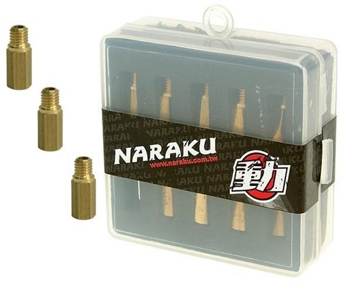 Sproeierset Naraku keihin Maat 160 t/m 178 - 10pcs Oko / Pwk Carburateur NK200.28