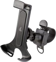 Lampa Scooter Flow Telefoonhouder - Toestel 130mm-190mm - E-bike - Fatbike / Fiets / Bromfiets / Motor - Smartphonehouder Met Klem Montage 15 Tm 40mm