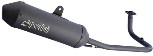 Uitlaat voor Peugeot Kisbee 50 4T - Euro5 - Polini 190.0080
