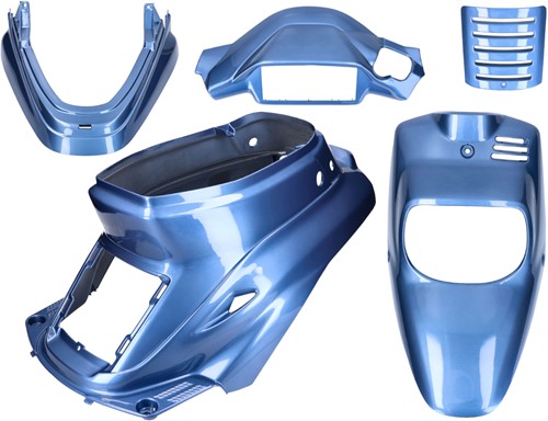 Kappenset Blauw Cocktail Yamaha Bws / MBK Booster v.a 1994 t/m 2003