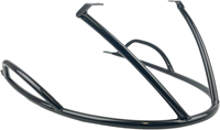 Achtervalbeugel Set Python Mat Zwart Piaggio Zip 2000 DMP (Made in EU)