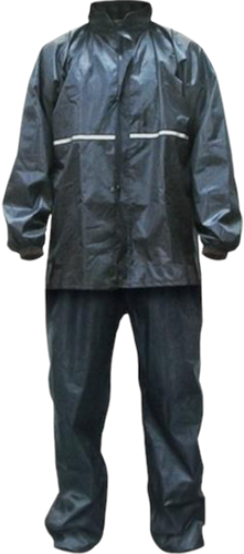 Regenpak MKX Blauw Basic + Reflectie - Maat XL