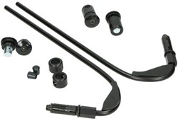 Beugelset Windscherm Vespa Sprint / Primavera Glans Zwart