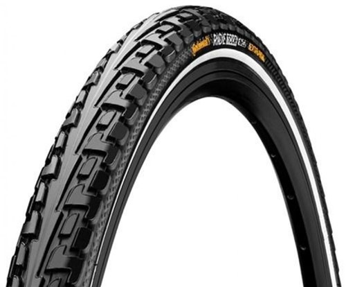 Fiets Buitenband Continental Ride Tour Reflex 28 x 1,60" / 42-622 Zwart Met Reflectie