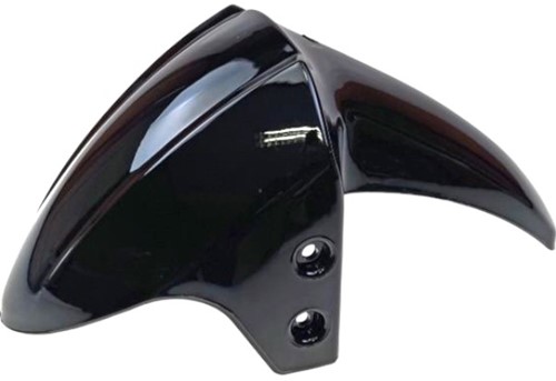 Voorspatbord voor Sym Orbit 50 4T / Sym Xpro 50 4T - 2018 T/m 2020 - Glans Zwart - Replica - 61100-AAA-000-KG