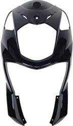 Voorscherm voor Sym Orbit 2 50 4T / Sym Xpro 50 4T - 2018 T/m 2020 - Glans Zwart - Replica - 64301-ABF-000-KG