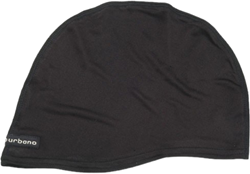 Hoofdkapje Zwart Helmmuts 100% Zijden tu655 - Voor in je Helm