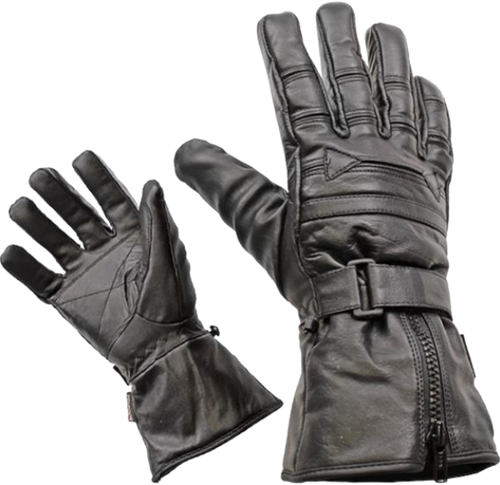 Handschoenen MKX Pro Winter Tinsolatie Leer Zwart Maat - M - 9cm