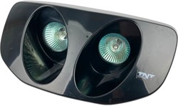 Koplamp Unit Zwart (2x Halogeen) Piaggio Typhoon 50