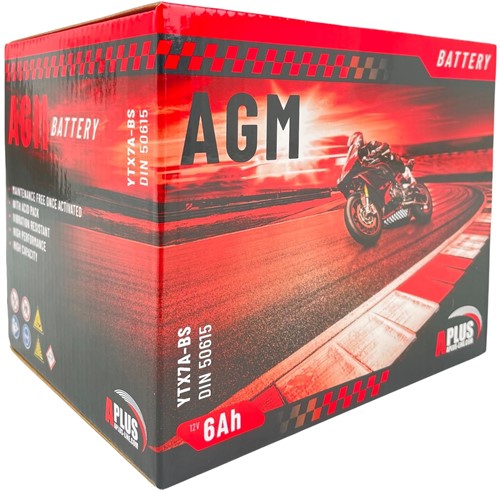 Accu Aplus YTZ14-S 12volt 11.2Ah 150 x 87 x 110mm GEL