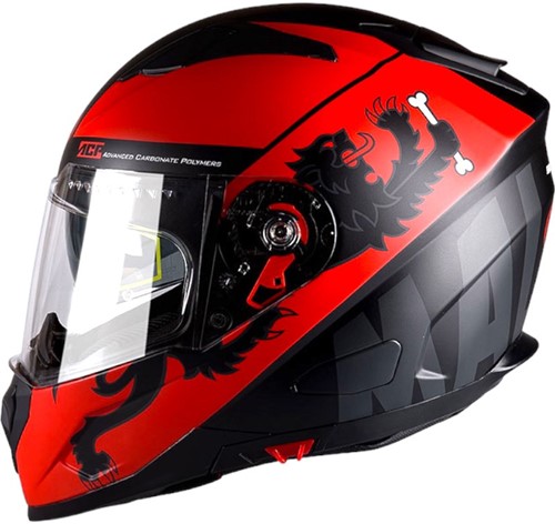Helm Integraal Malossi HM1 Premier Mat Zwart - Maat L - 59-60cm (omtrek)