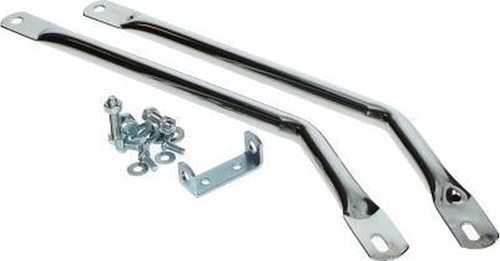 framebeugelset yamaha fs1 - chroom 2 stuks