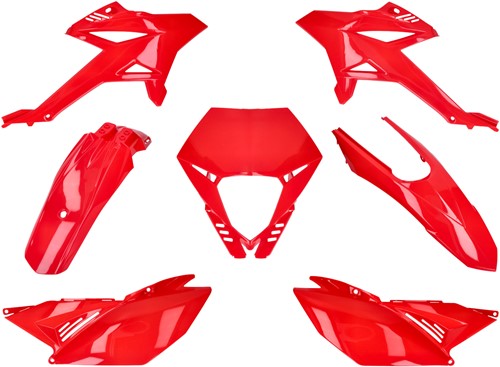 Kappenset 7-Delig Beta RR 50 Rood V.a 2012