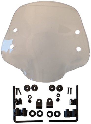 Windscherm Laag Piaggio ONE Helder