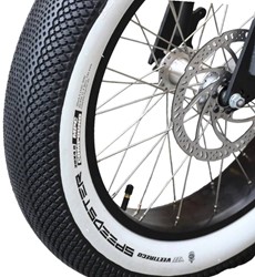Buitenband Fatbike Street Witte Zijvlak 20x4.0