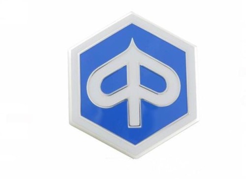 Logo Sticker (achterscherm Ø 55 mm) Piaggio Mp3 Origineel 1B001194