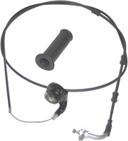 Gashandel Piaggio Zip 2000 4t Inclusief Gaskabel Origineel 646839-2